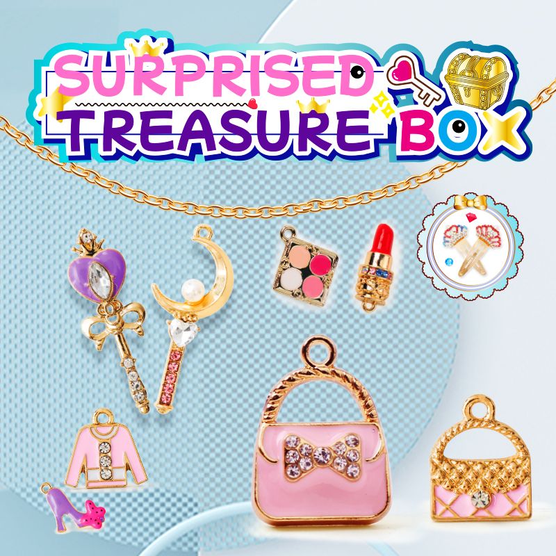 SURPRISED  TREASURE  BOX  